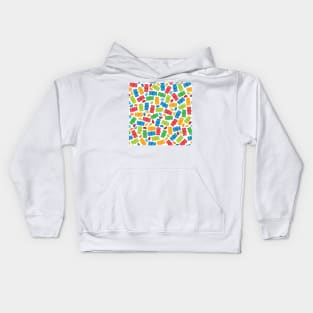 Gummies Pattern Kids Hoodie